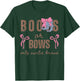Keeper of Gender Reveal Boots or Bows Only Auntie Knows T-Shirt - T-Shirt | Forest