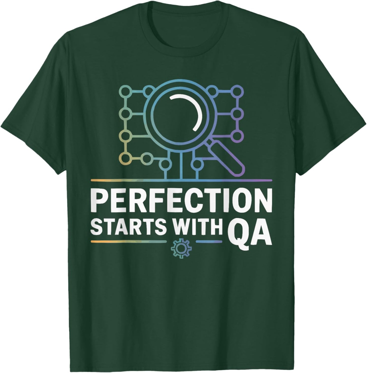 Quality Assurance Software Tester Job Profession QA Tester T-Shirt - T-Shirt | Forest