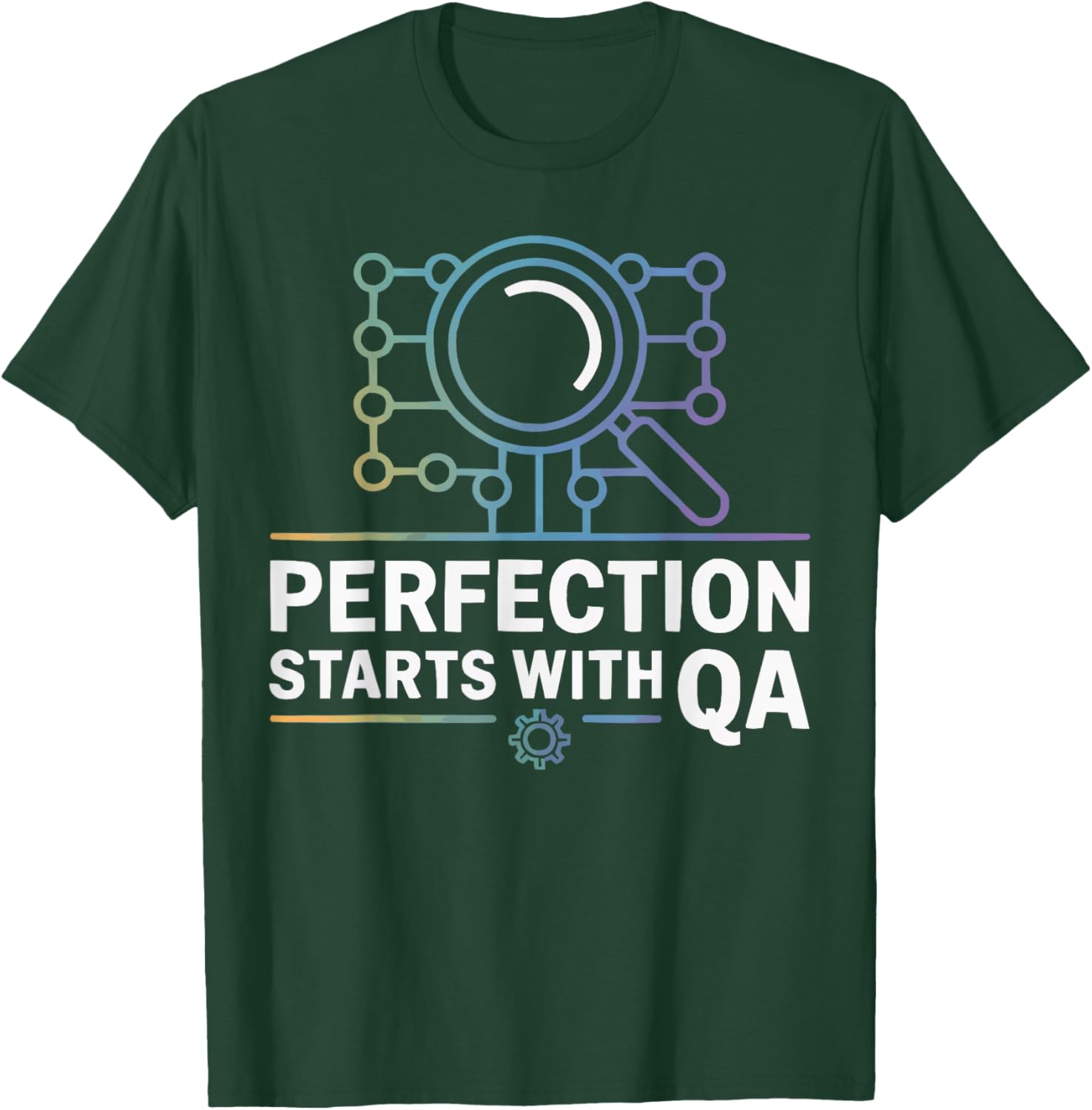 Quality Assurance Software Tester Job Profession QA Tester T-Shirt - T-Shirt | Forest