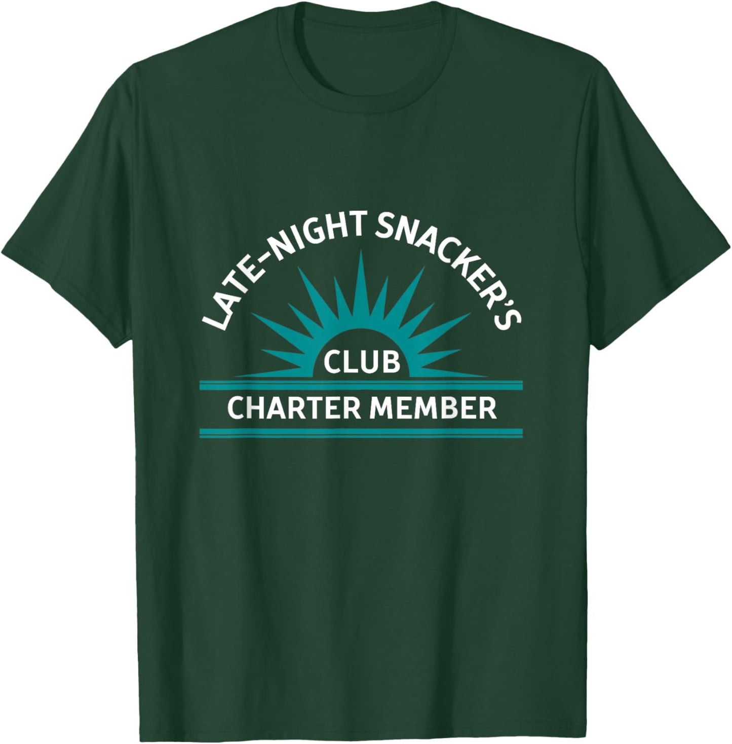Late-Night Snacker's Club T-Shirt - T-Shirt | Forest