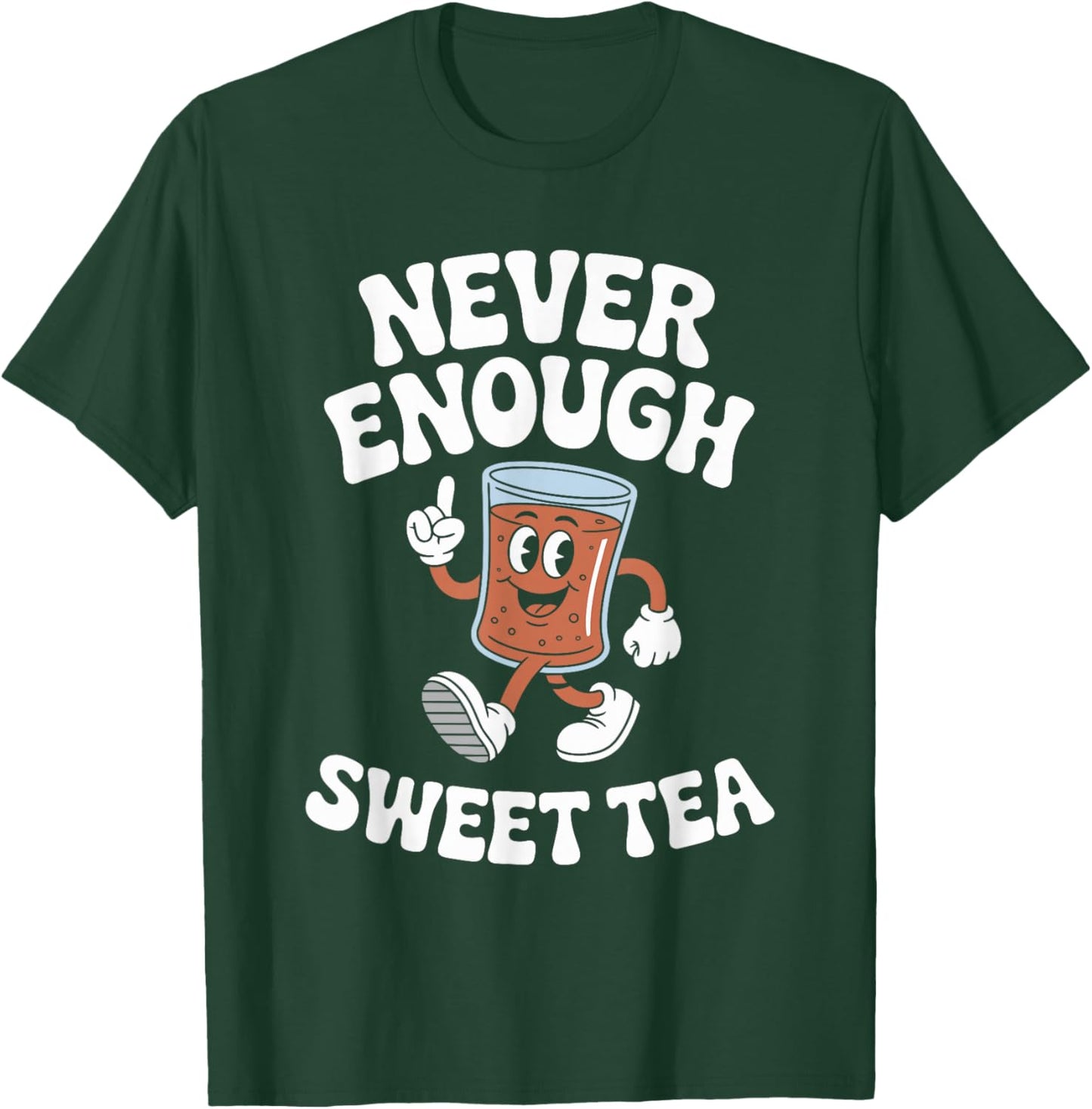 Funny Sweet Tea Retro T-Shirt - T-Shirt | Forest