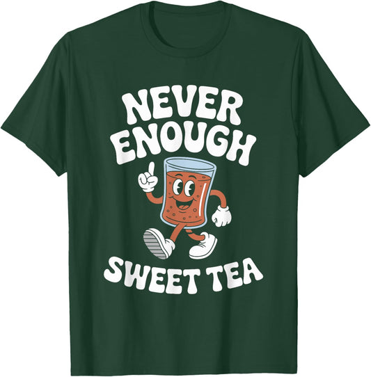 Funny Sweet Tea Retro T-Shirt - T-Shirt | Forest