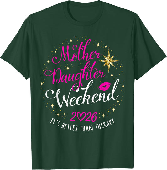 Mother Daughter Weekend Las Vegas 2026 Mother Daughter Trip T-Shirt - T-Shirt | Forest