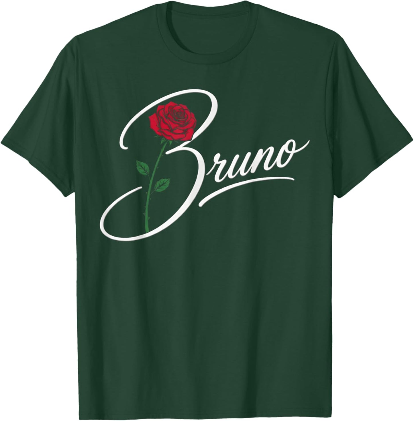 Vintage Bruno Name Classic Gift Women Kid T-Shirt - T-Shirt | Forest