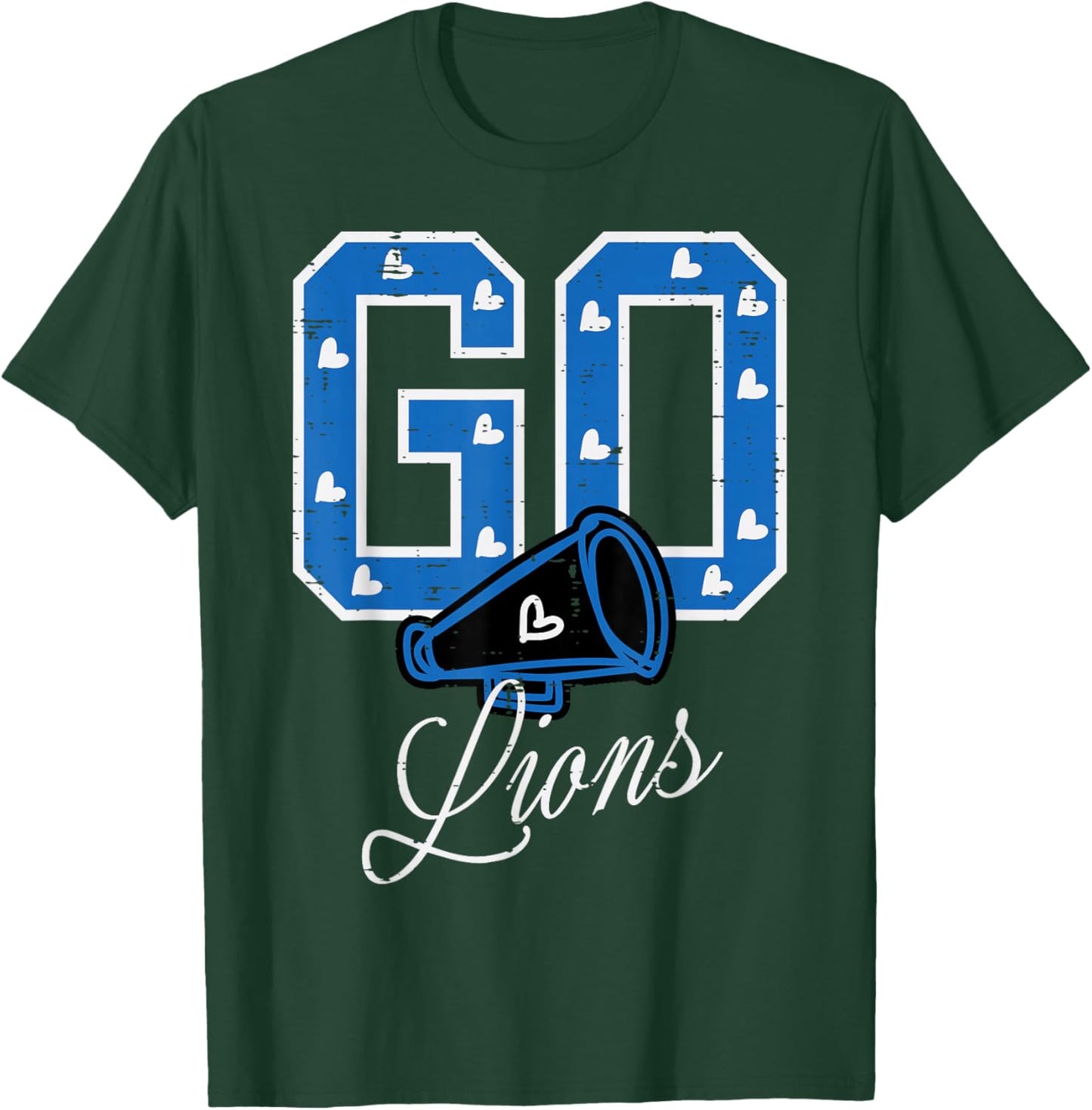 Go Lion Men Women Kids Boys Girls Youth Teen T-Shirt - T-Shirt | Forest