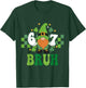 Gnome 6 7 Bruh St Patricks Day Six Seven Kids T-Shirt - T-Shirt | Forest