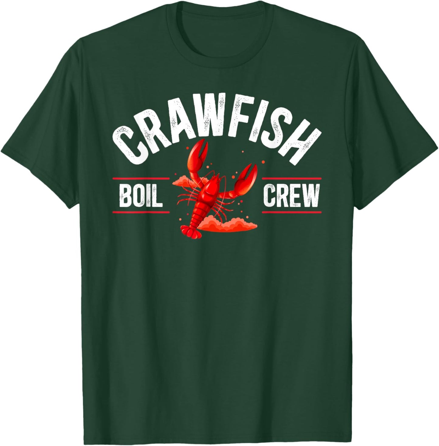 Crawfish Boil Crew Crawfish Lover Squad T-Shirt - T-Shirt | Forest