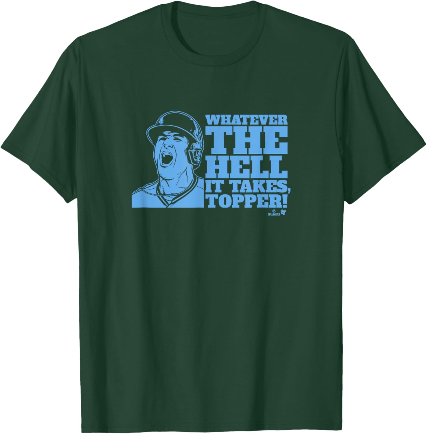 J.T. Realmuto - Whatever The Hell It Takes Topper - Philly T-Shirt - T-Shirt | Forest