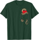 Snake in Pocket Reptile Animal Design Valentines T-Shirt - T-Shirt | Forest
