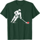 Valentines Day Ice Hockey Silhouette Heart Love Men Boys T-Shirt - T-Shirt | Forest