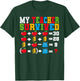 My Teacher Survived 100 Days of Me 100th Day Girls Boys Kids T-Shirt - T-Shirt | Forest