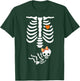Baby Shower Skeleton Halloween Pregnancy Annoucement Girls T-Shirt - T-Shirt | Forest