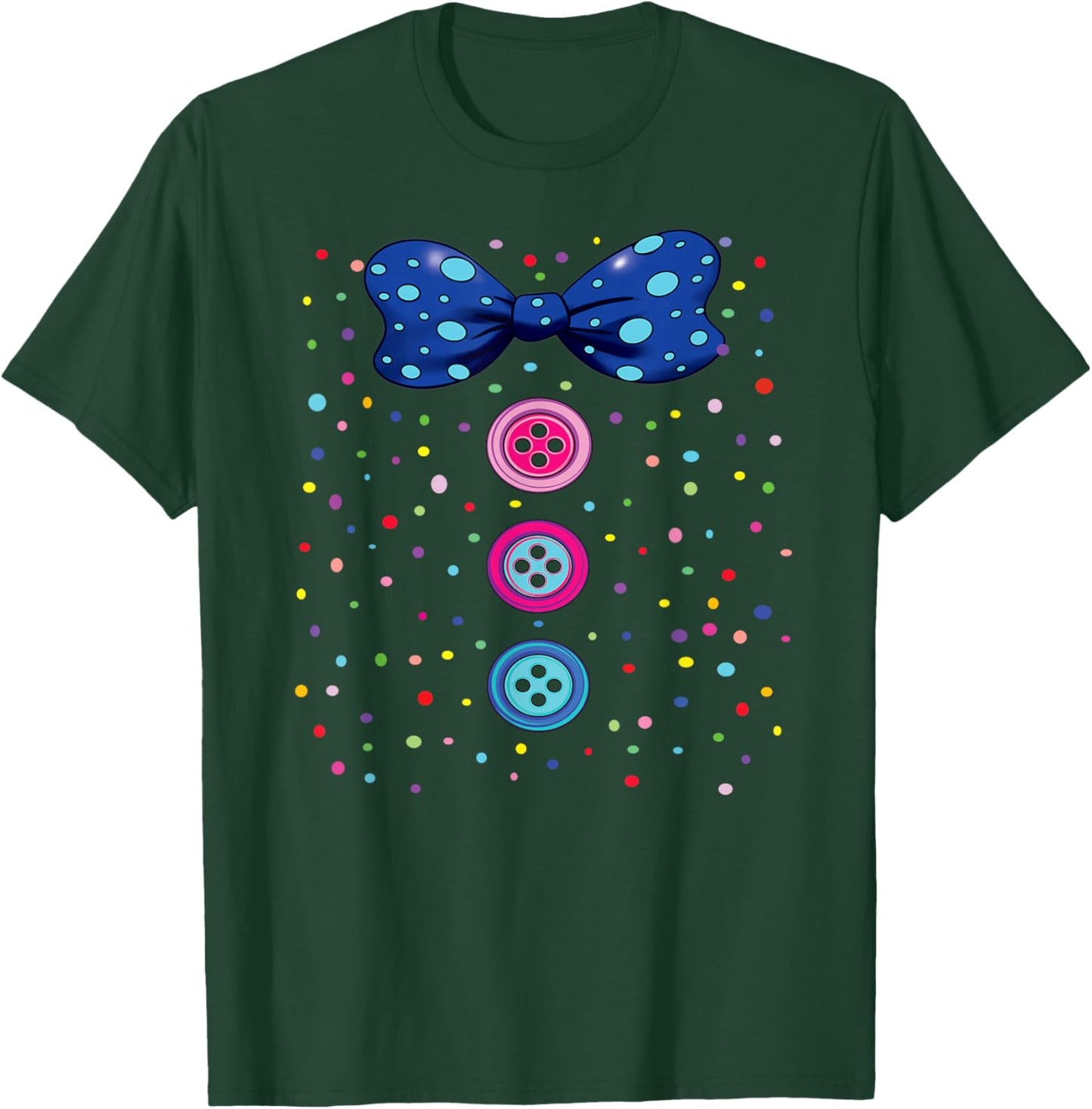 Funny Clown Costumes for Children Carnival Costume T-Shirt - T-Shirt | Forest