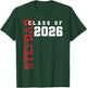 Proud Stepdad of Class of 2026 Graduate Men T-Shirt - T-Shirt | Forest