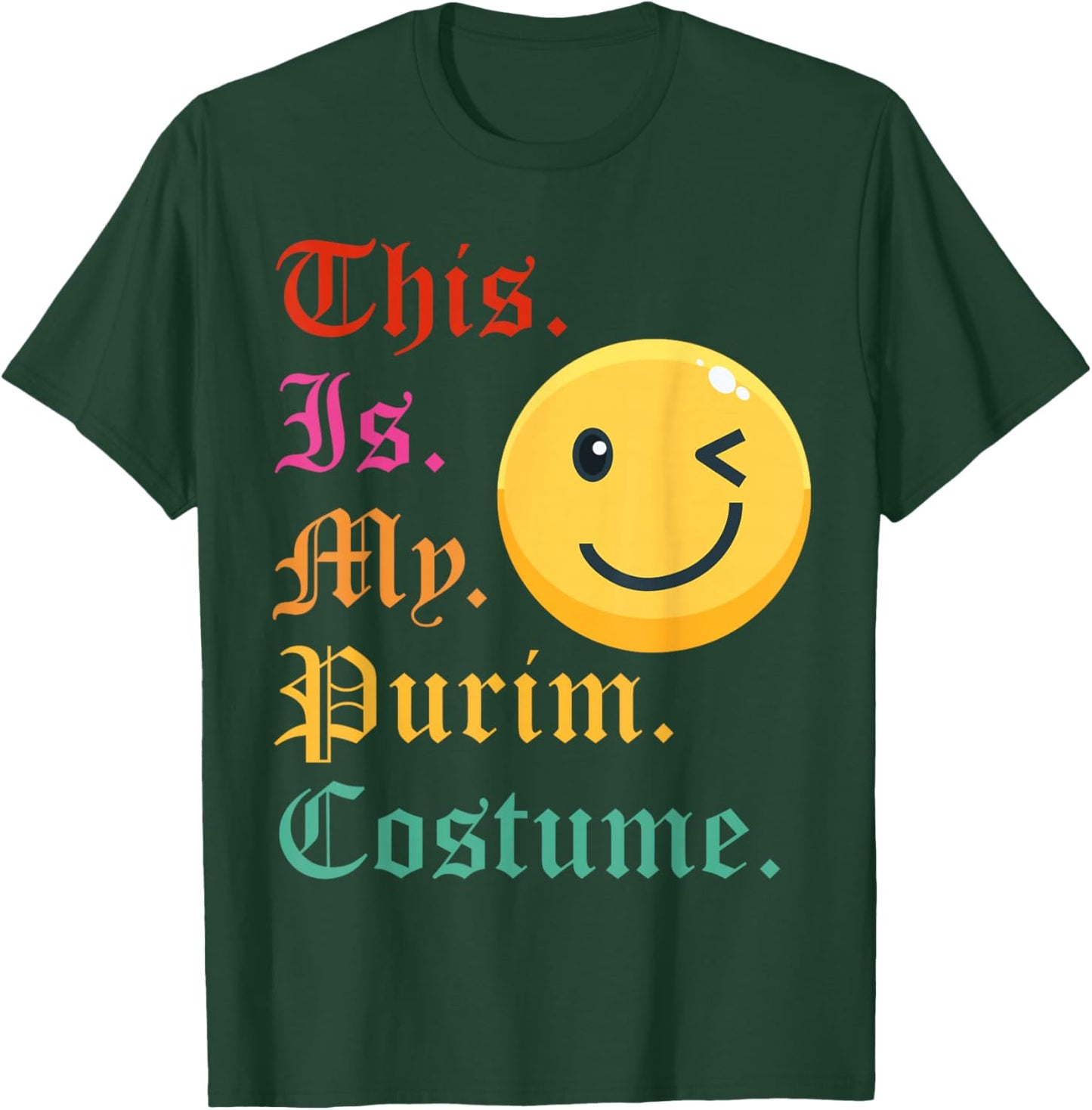 This is My Purim Costume Funny Jewish T-Shirt - T-Shirt | Forest