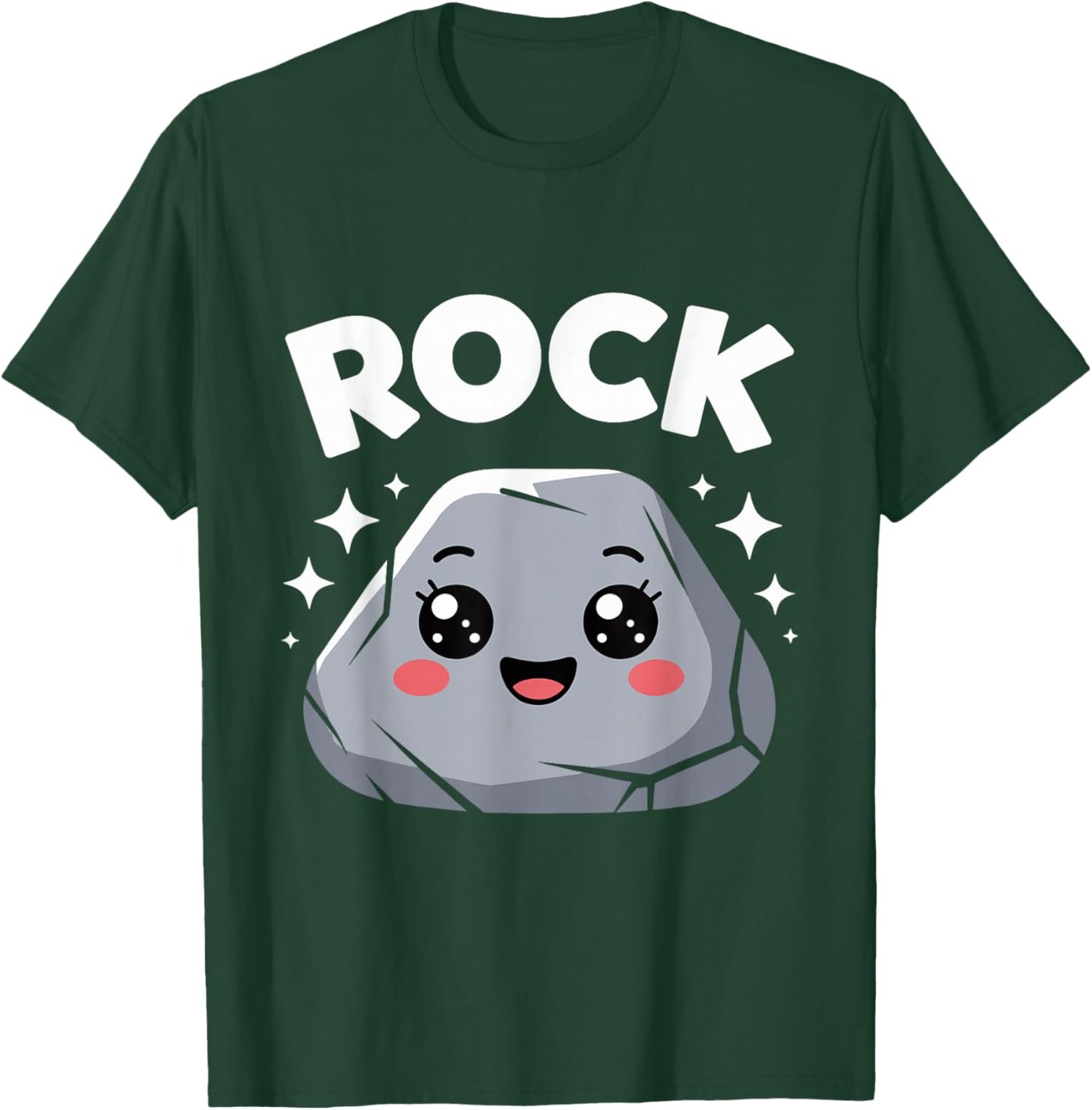 Cute Rock Paper Scissors Halloween Costumes Kids Girls Boys T-Shirt - T-Shirt | Forest