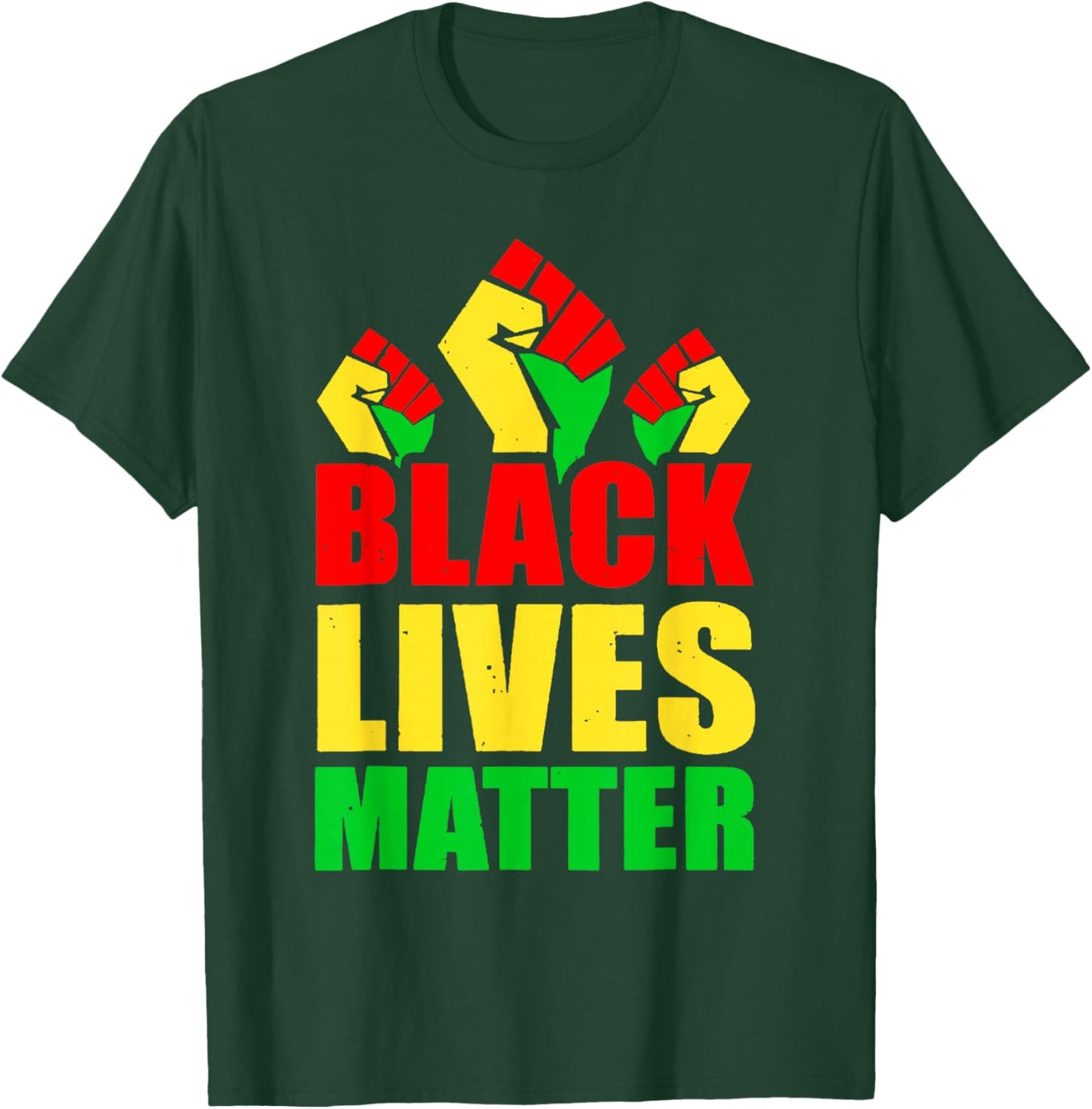 Black Lives Matter T-Shirt - T-Shirt | Forest