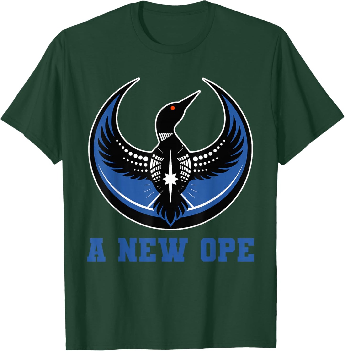A New Ope Minnesota Rebel New State Flag T-Shirt - T-Shirt | Forest