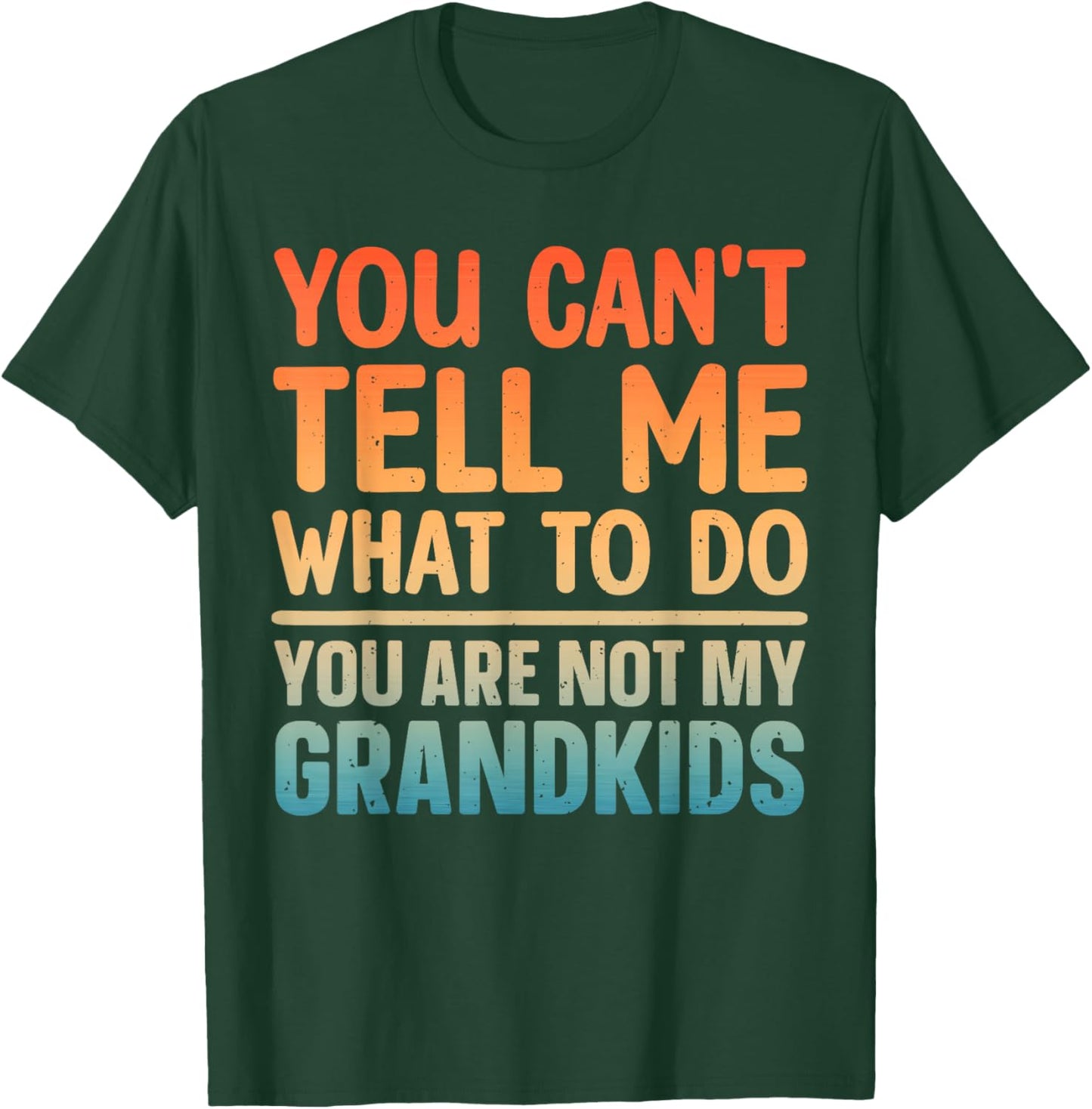 Grandpa Art for Grandfather Papa Papi from Grandkids Grandpa T-Shirt - T-Shirt | Forest