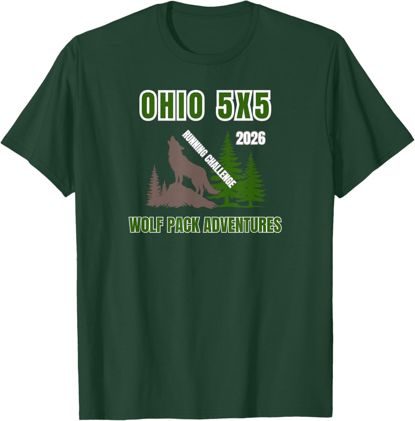 Running Challenge T-Shirt - T-Shirt | Forest