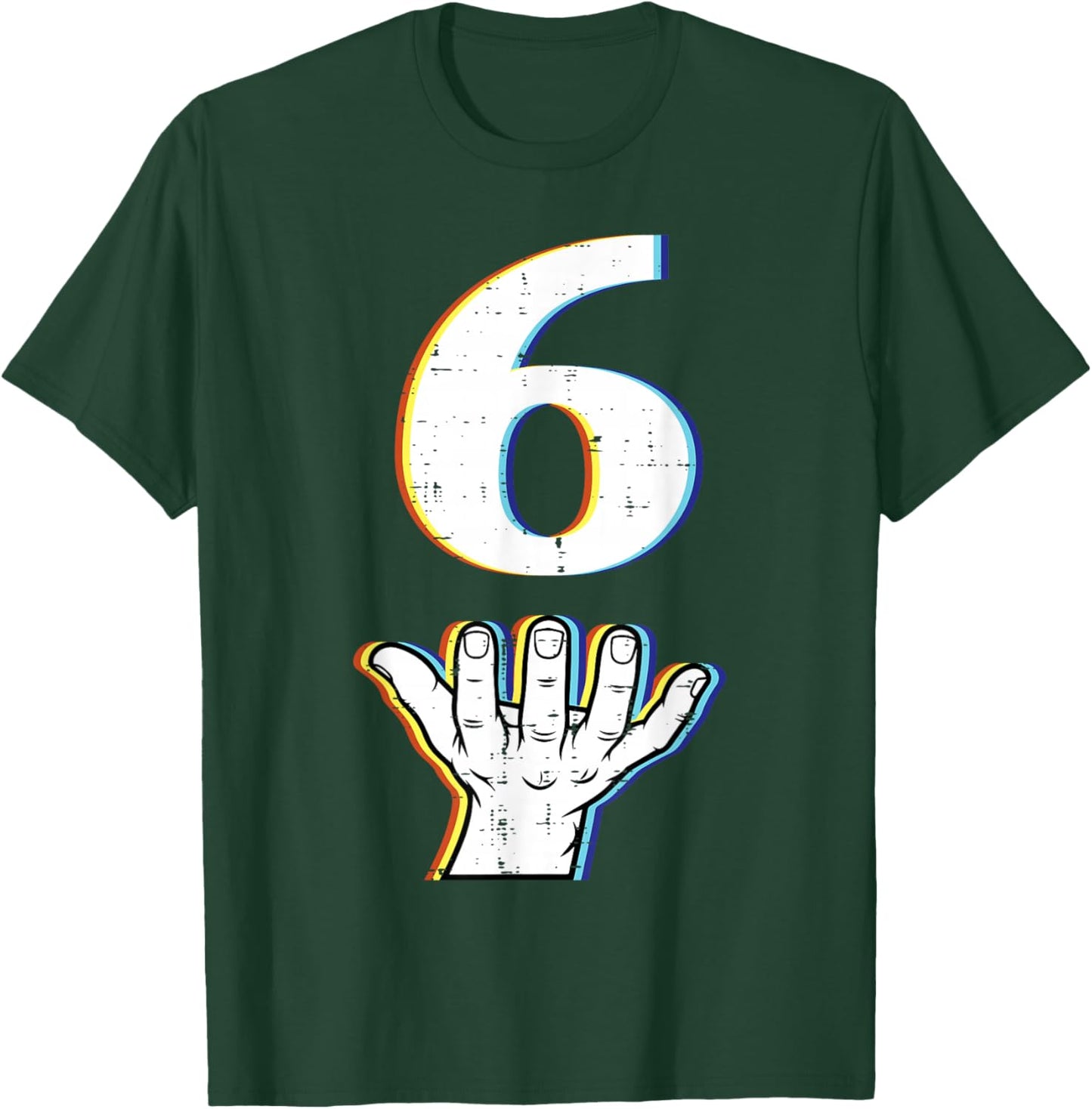Number 6 Matching 67 Meme Halloween Costume Men Women Kids T-Shirt - T-Shirt | Forest