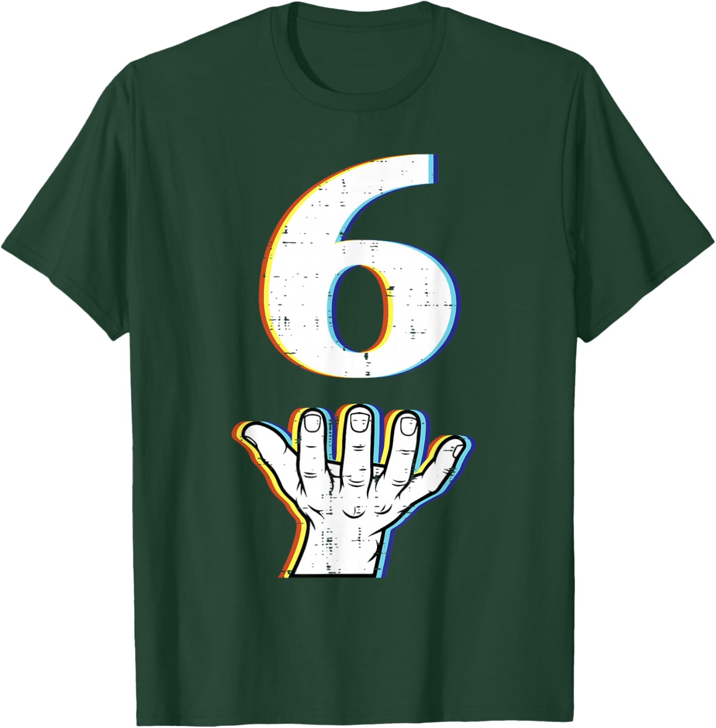 Number 6 Matching 67 Meme Halloween Costume Men Women Kids T-Shirt - T-Shirt | Forest