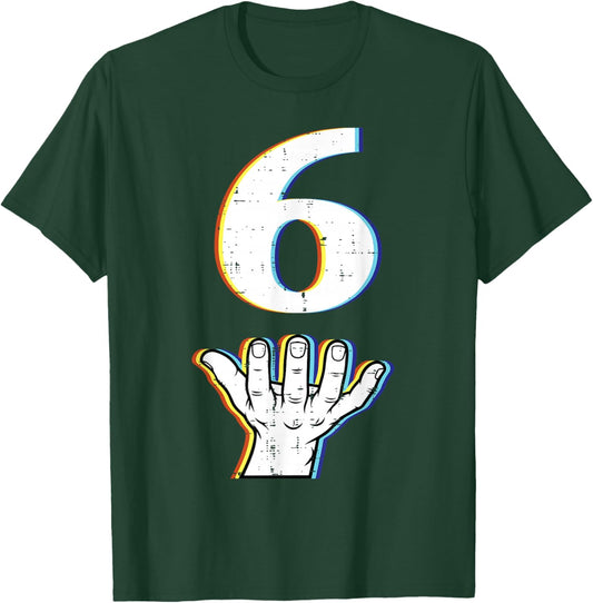 Number 6 Matching 67 Meme Halloween Costume Men Women Kids T-Shirt - T-Shirt | Forest