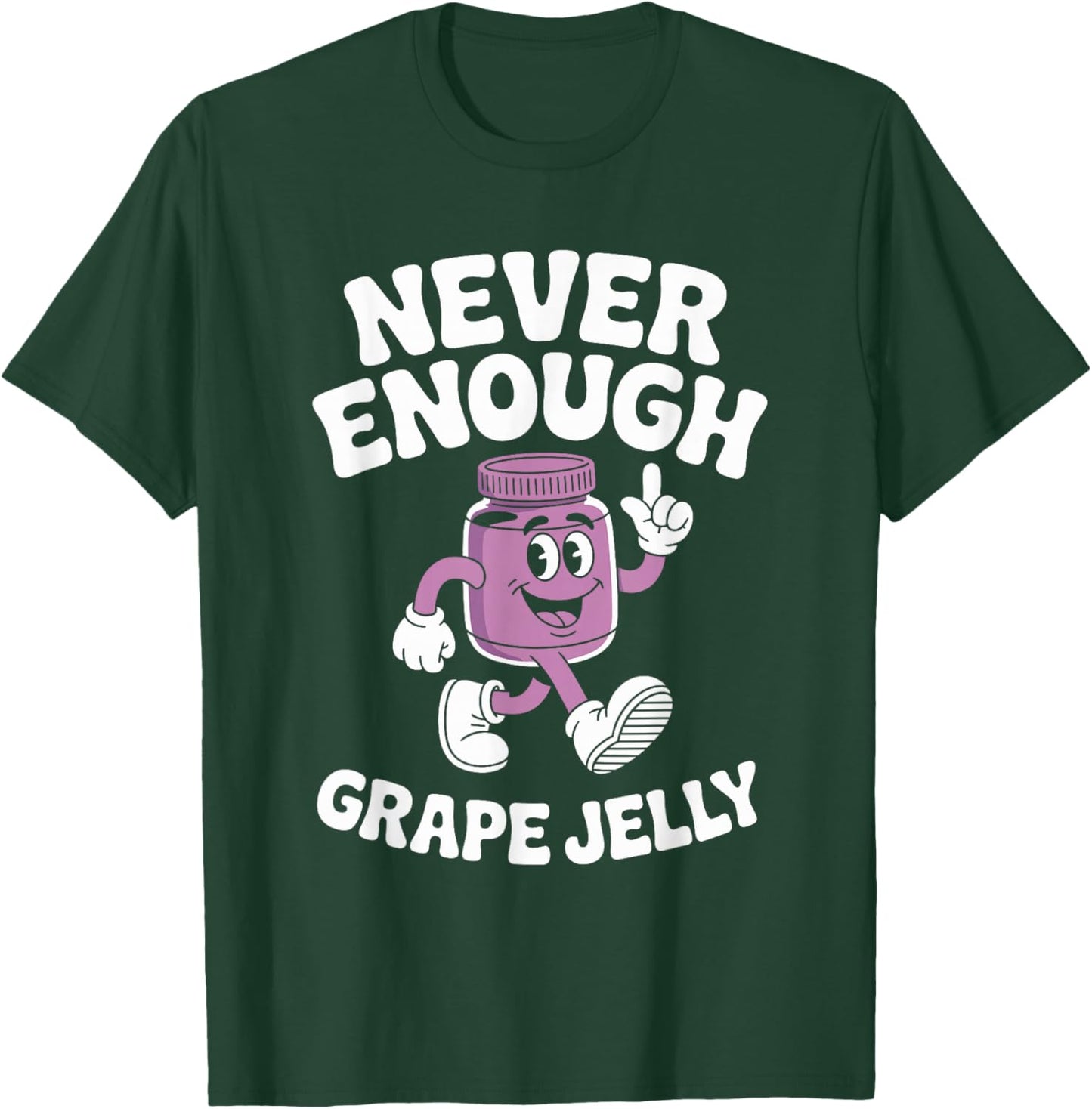 Funny Grape Jelly Retro T-Shirt - T-Shirt | Forest