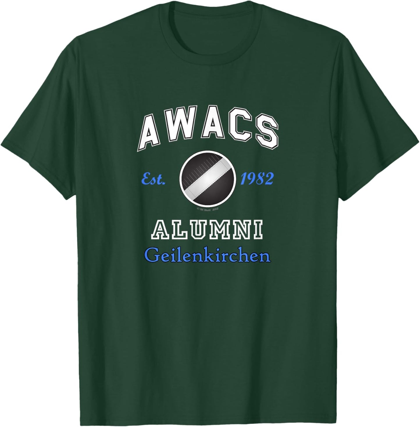 AWACS Alumni Geilenkirchen T-Shirt - T-Shirt | Forest