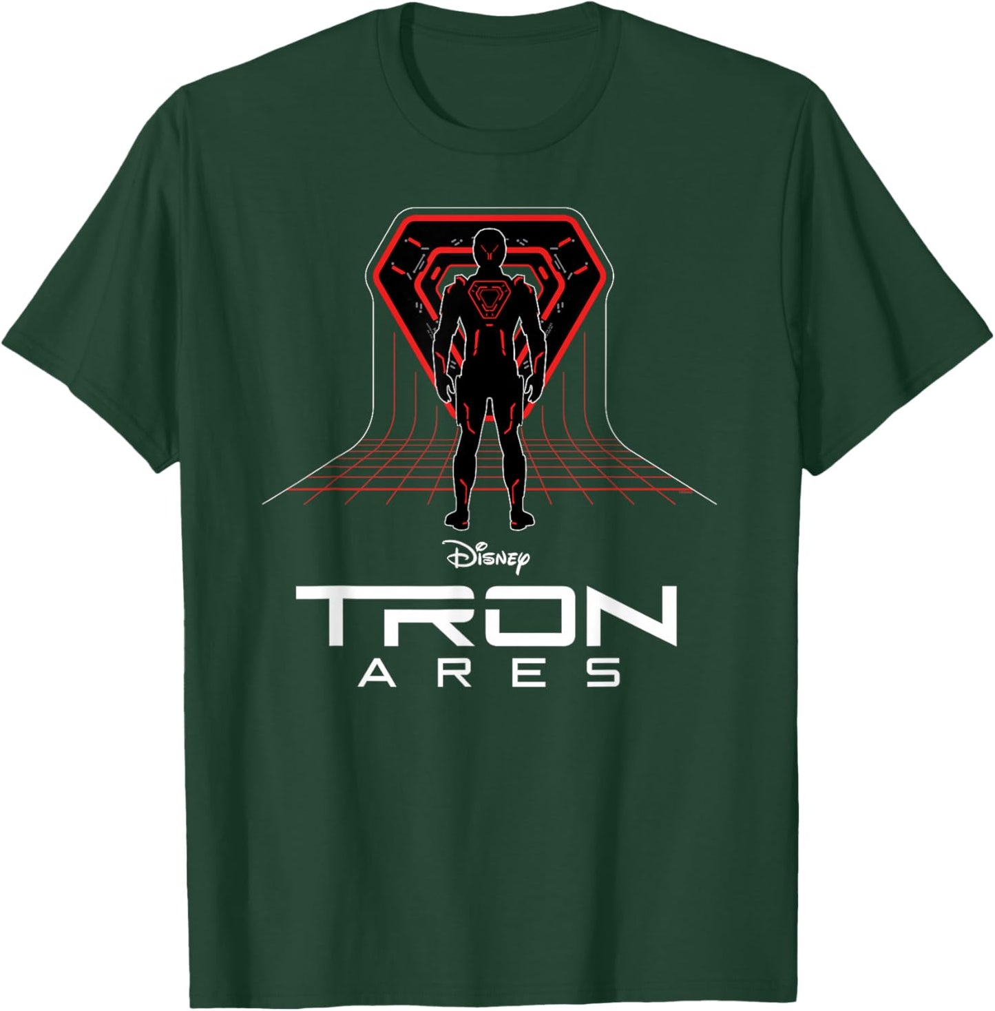 Disney TRON: Ares Digital Grid and Logo Official Movie T-Shirt - T-Shirt | Forest