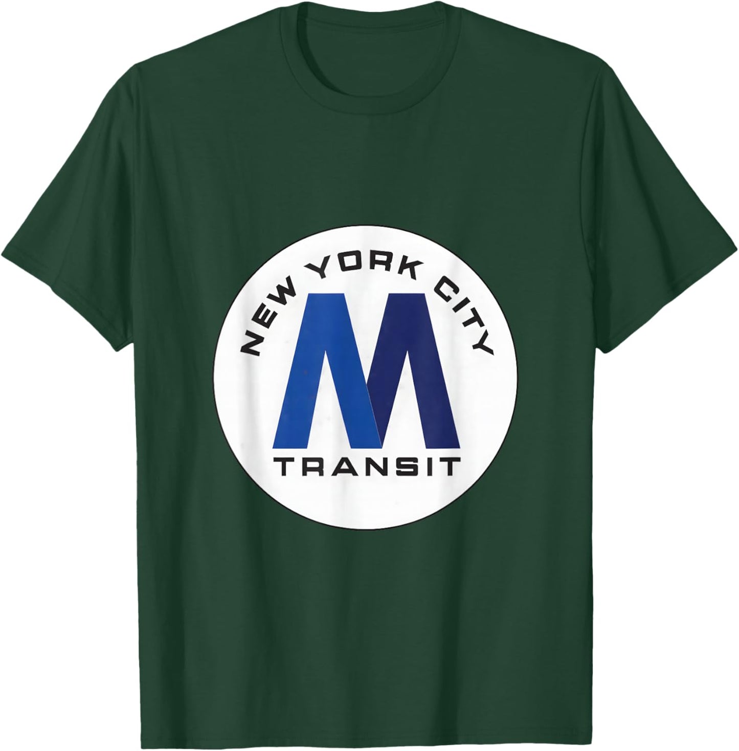 Clean NYC Transit Subway Train Retro New York Subway T-Shirt - T-Shirt | Forest