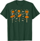 Ballet Skeleton Pumpkin Dance Halloween Girls Women T-Shirt - T-Shirt | Forest