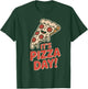 It’s Pizza Day Lovers Party Slice Food Italian Pizzeria Chef T-Shirt - T-Shirt | Forest