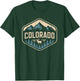 Colorado Souvenirs Hiking Colorado Mountains T-Shirt - T-Shirt | Forest