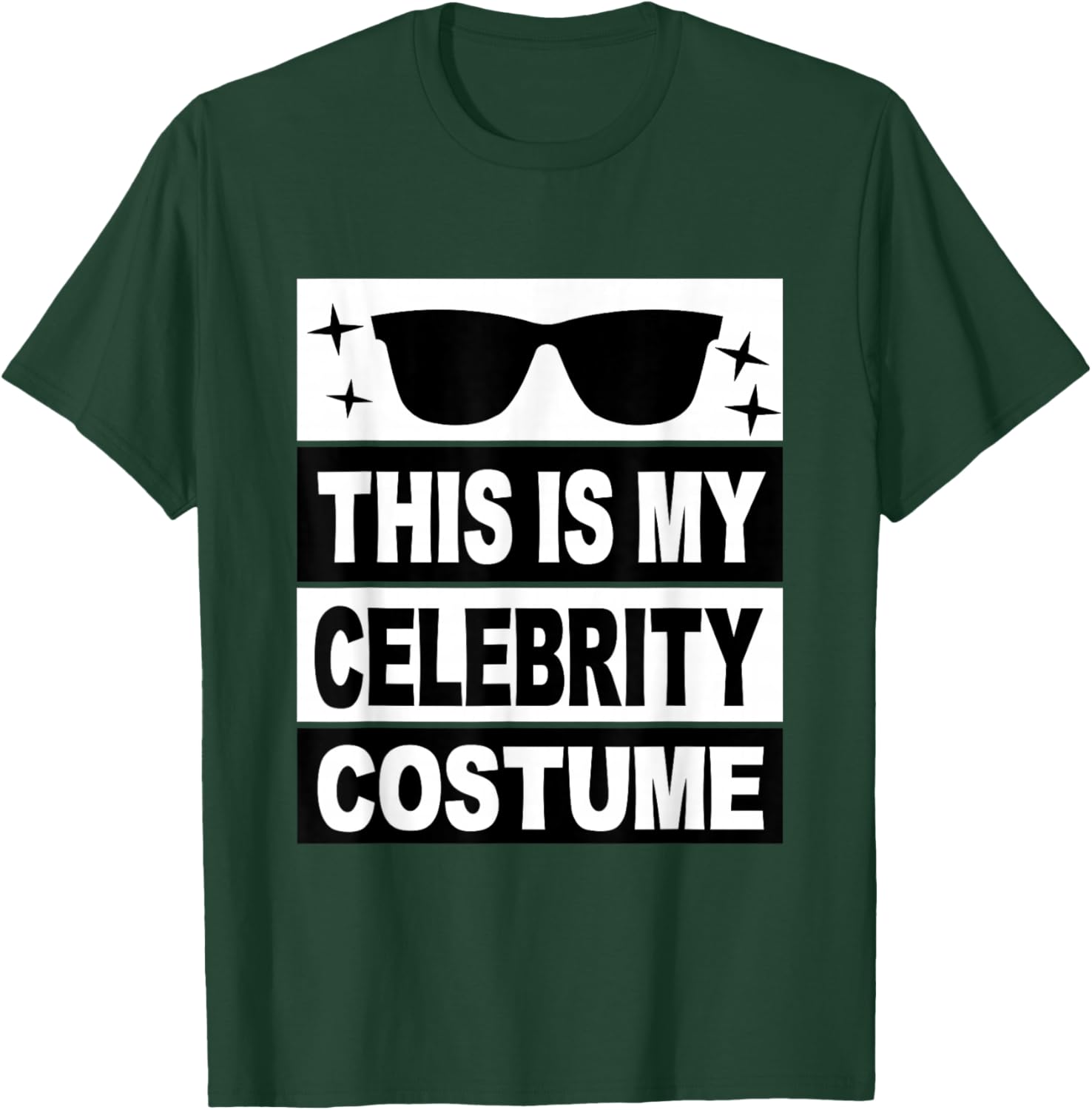 This is My Celebrity Costume Men Kids Women Ideas Girls Man T-Shirt - T-Shirt | Forest