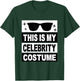 This is My Celebrity Costume Men Kids Women Ideas Girls Man T-Shirt - T-Shirt | Forest