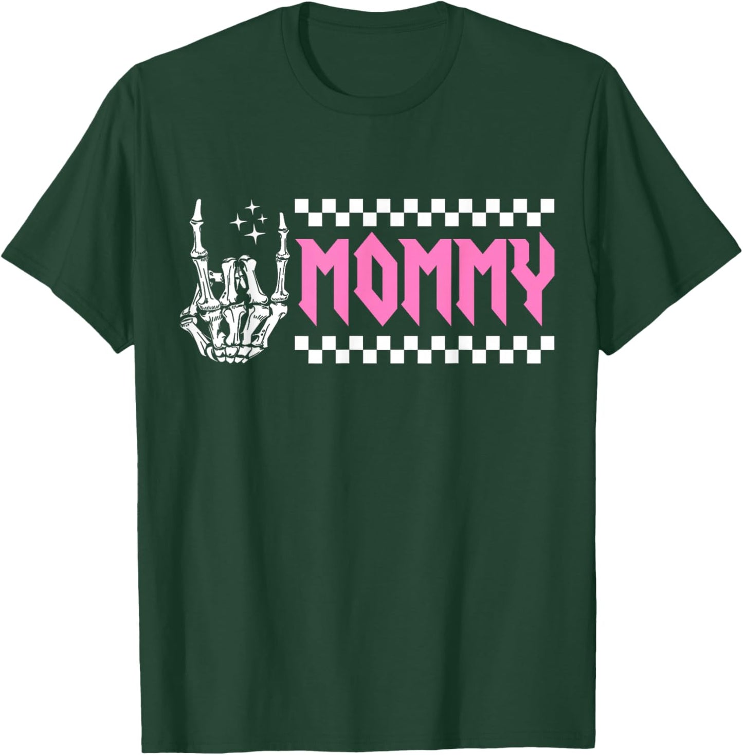 Mommy Family Birthday Matching Bad Two The Bone Bday T-Shirt - T-Shirt | Forest