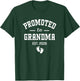 Promoted to Grandma 2026 First Time Grandmother Women T-Shirt - T-Shirt | Forest
