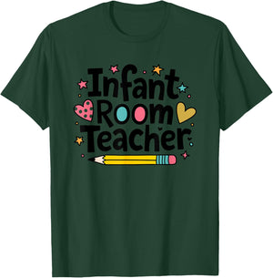 Daycare Provider Toddler Teaching, Infant Room Teacher T-Shirt - T-Shirt | Forest