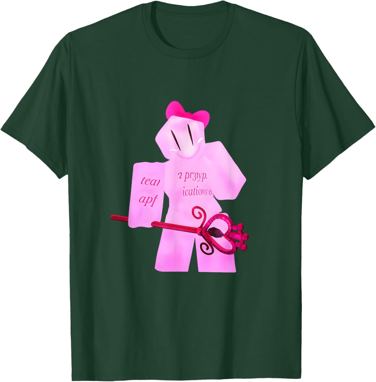 Pr3typriincess PrettyPrincess Pretty Princess Pink Character T-Shirt - T-Shirt | Forest