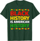 Black History is American History African Attire Women Kids T-Shirt - T-Shirt | Forest