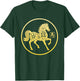 Chinese Zodiac Horse 2026 Floral Year of The Fire Horse T-Shirt - T-Shirt | Forest