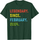 22nd Birthday Gift Legendary Since February 2004 22 Yrs Old T-Shirt - T-Shirt | Forest