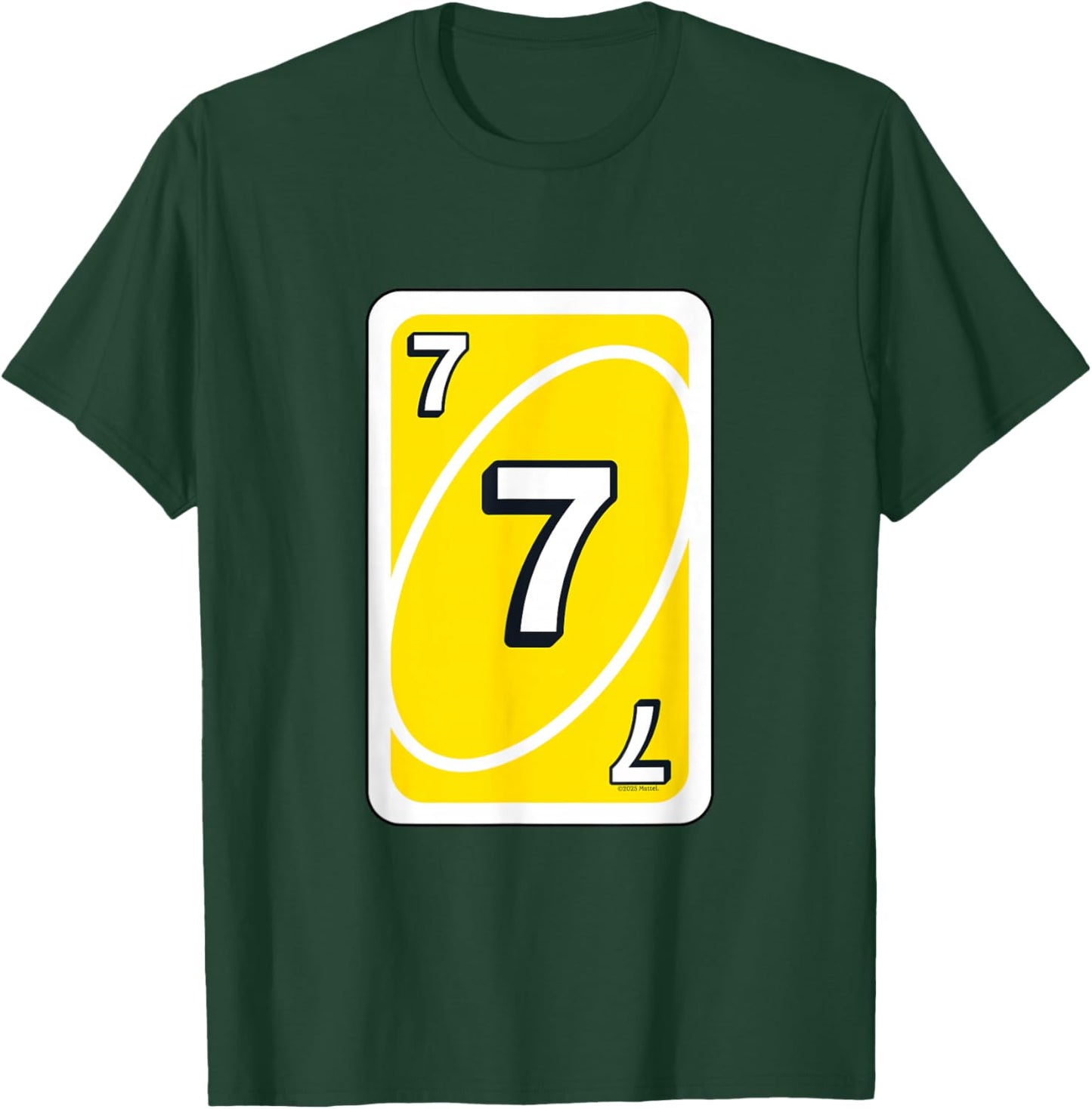 UNO Halloween Yellow 7" Card T-Shirt - T-Shirt | Forest