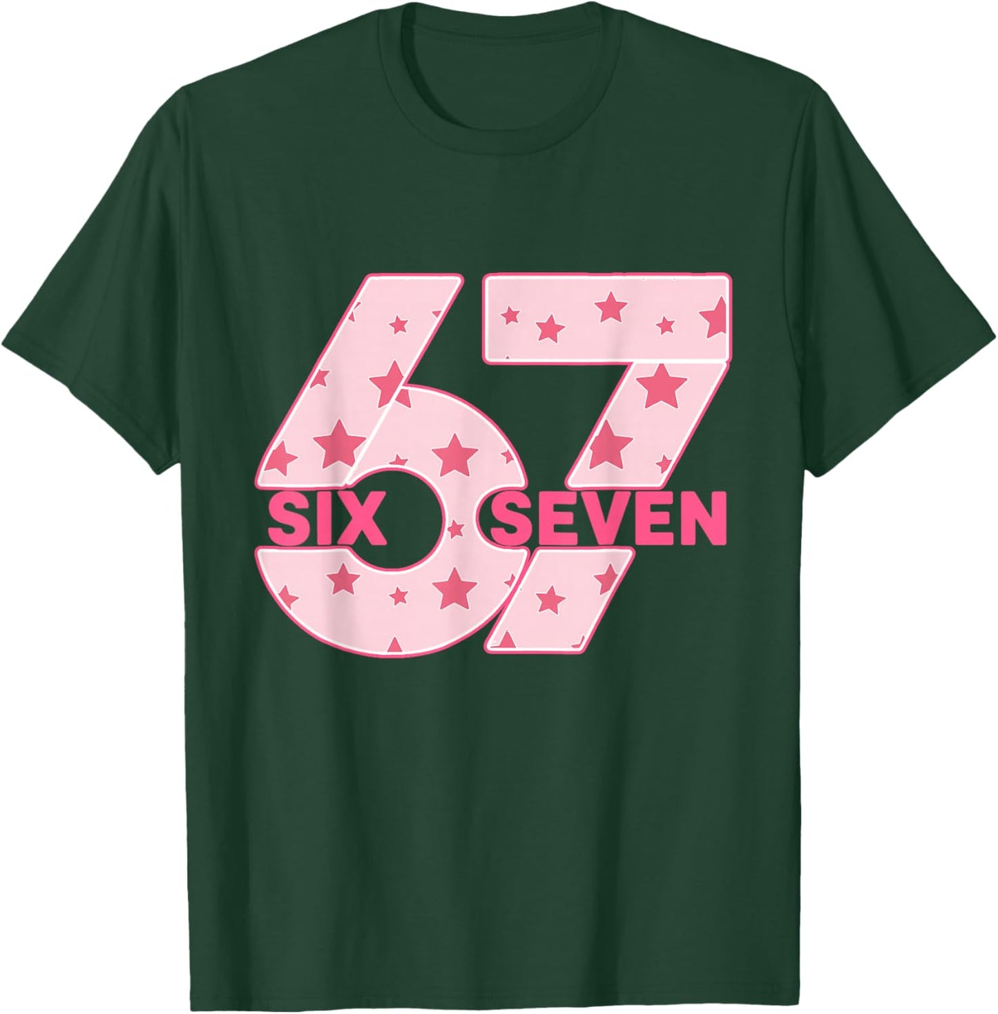 67 Six Seven Meme T-Shirt - T-Shirt | Forest