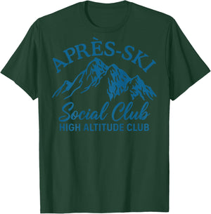 Apres Ski Social Club High Altitude Club T-Shirt - T-Shirt | Forest