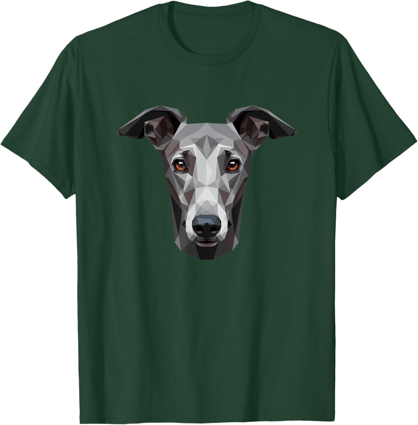 Greyhound Dog Art Design Love Sighthound Greyhounds T-Shirt - T-Shirt | Forest
