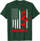 American Flag SVT Awareness USA T-Shirt - T-Shirt | Forest