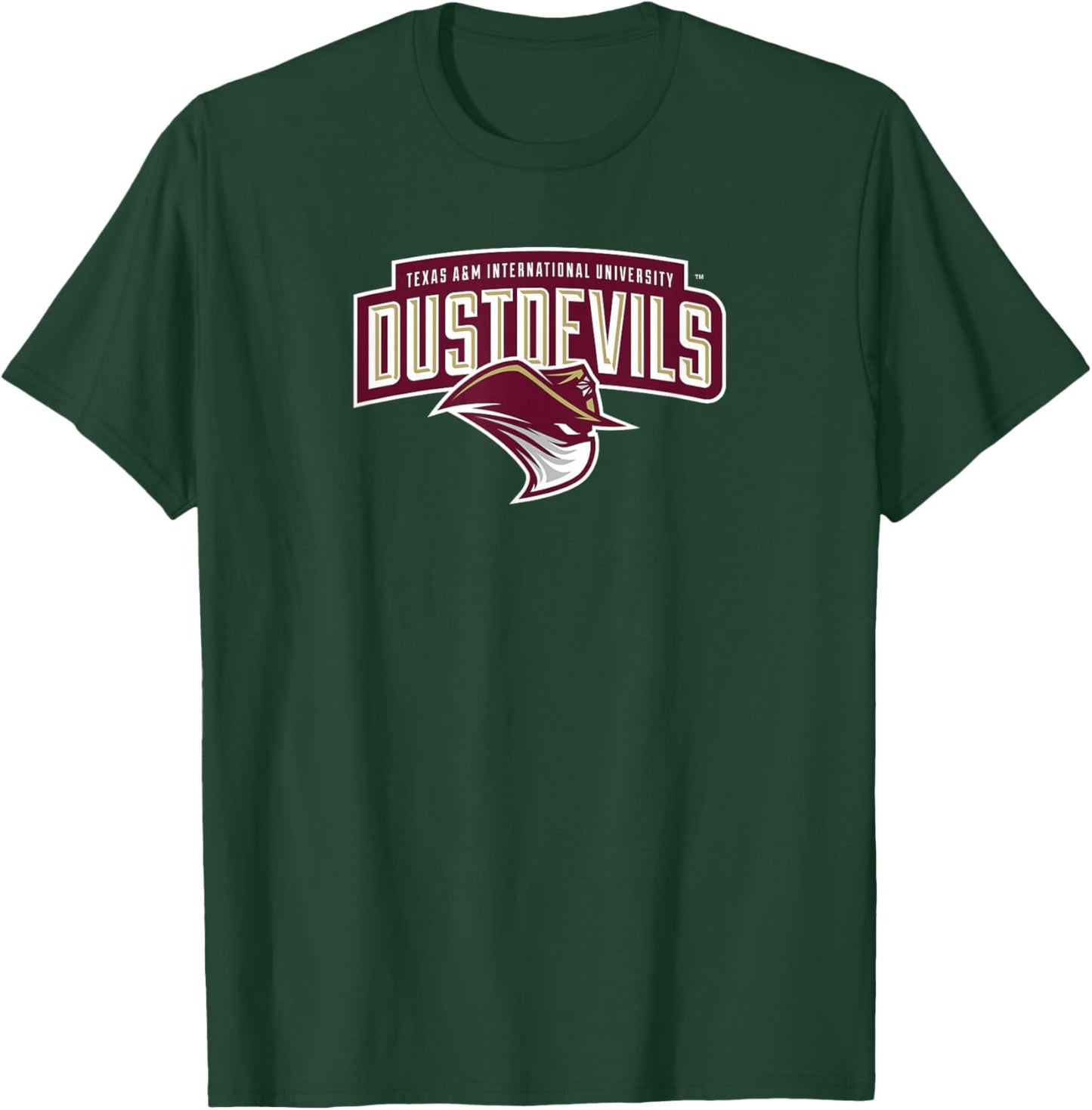 Texas A&M International TAMIU Dustdevils Primary Logo T-Shirt - T-Shirt | Forest