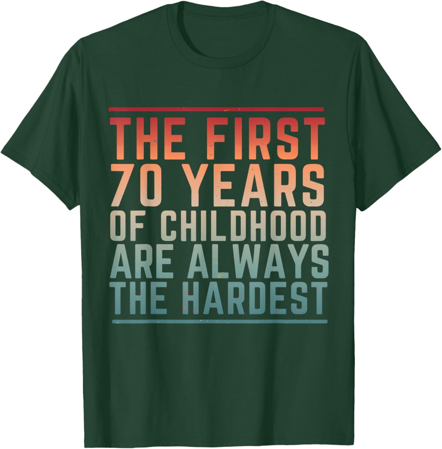 Funny 70 Birthday Legend Turning 70yr Humor Retro 1956 T-Shirt - T-Shirt | Forest